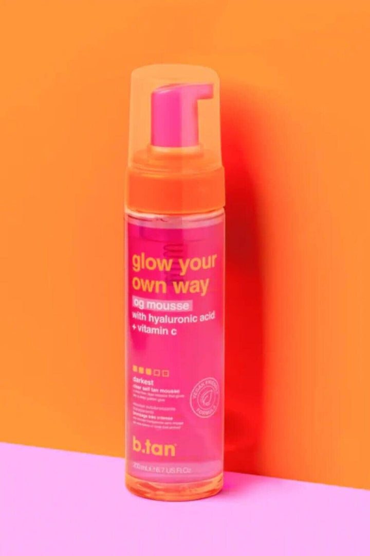 B.tan - Glow Your Own Way - Mousse Selvbruner 