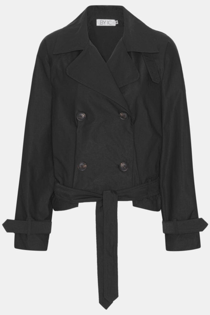 BYIC - Almaic Trenchcoat - black Black Jakker 