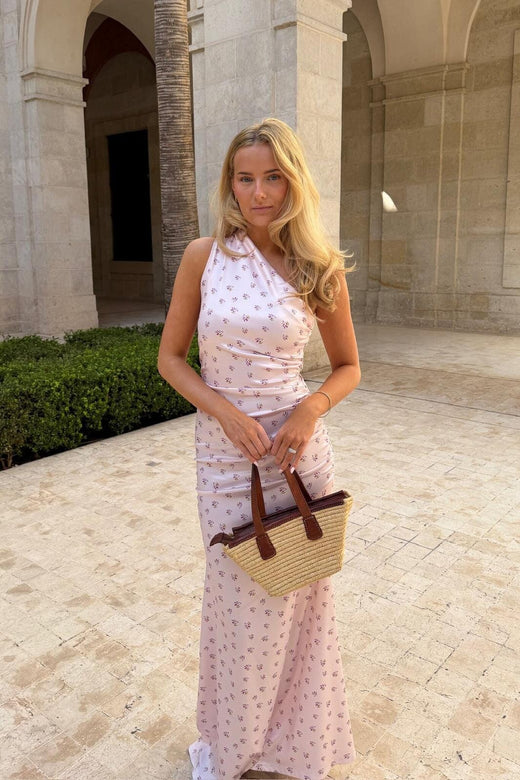 BYIC - Andreaic Satin Dress A25124 - Pink Kjoler 