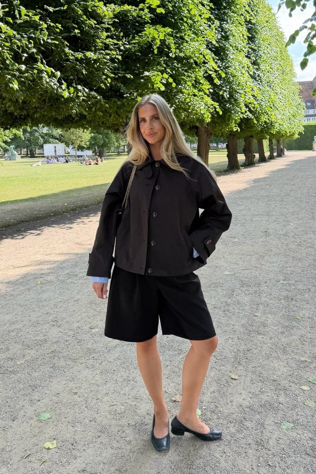 BYIC - Avaic Short Trenchcoat A2519 - Black Jakker 