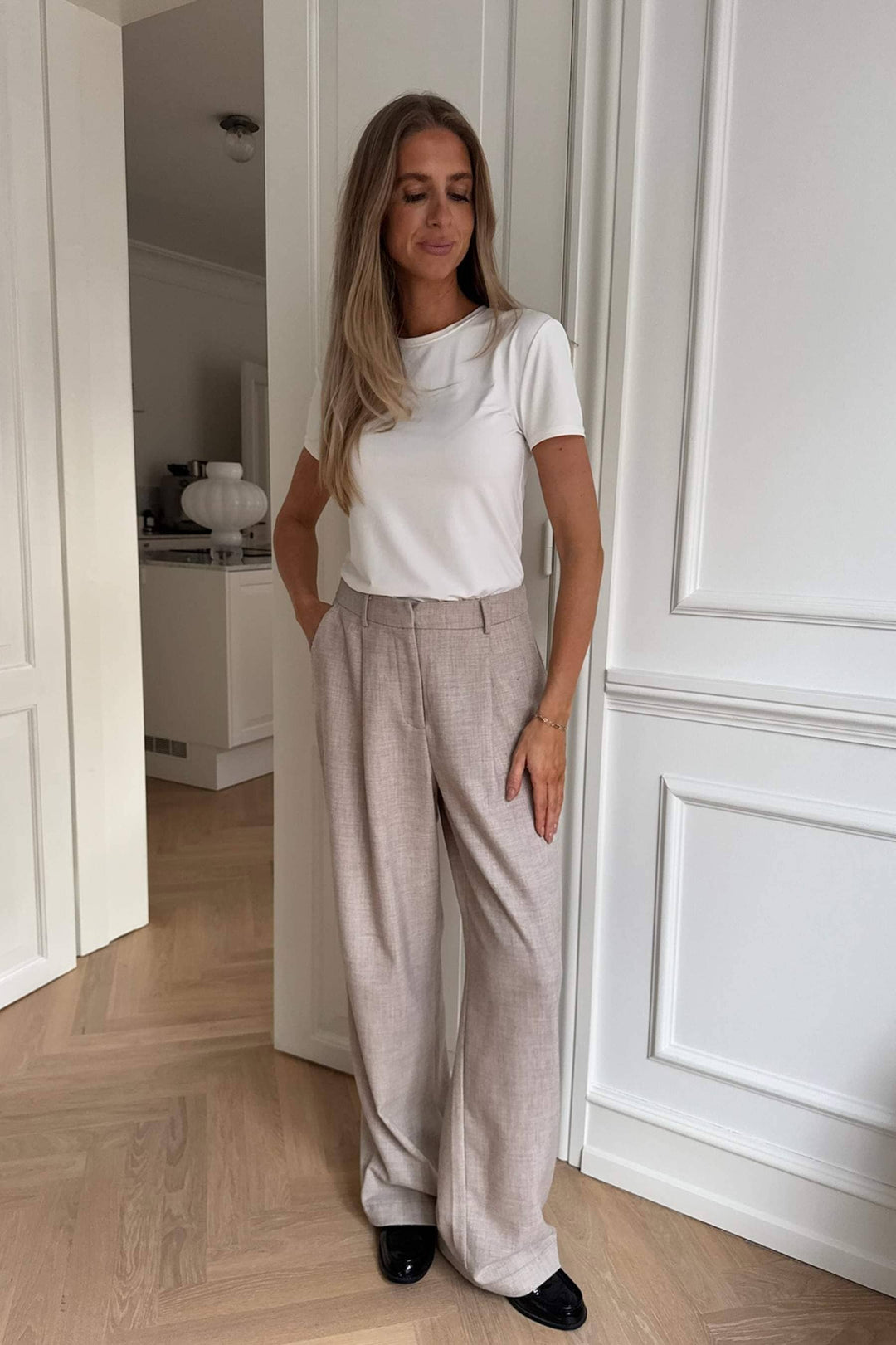 BYIC - Celina Pants - Beige Bukser 