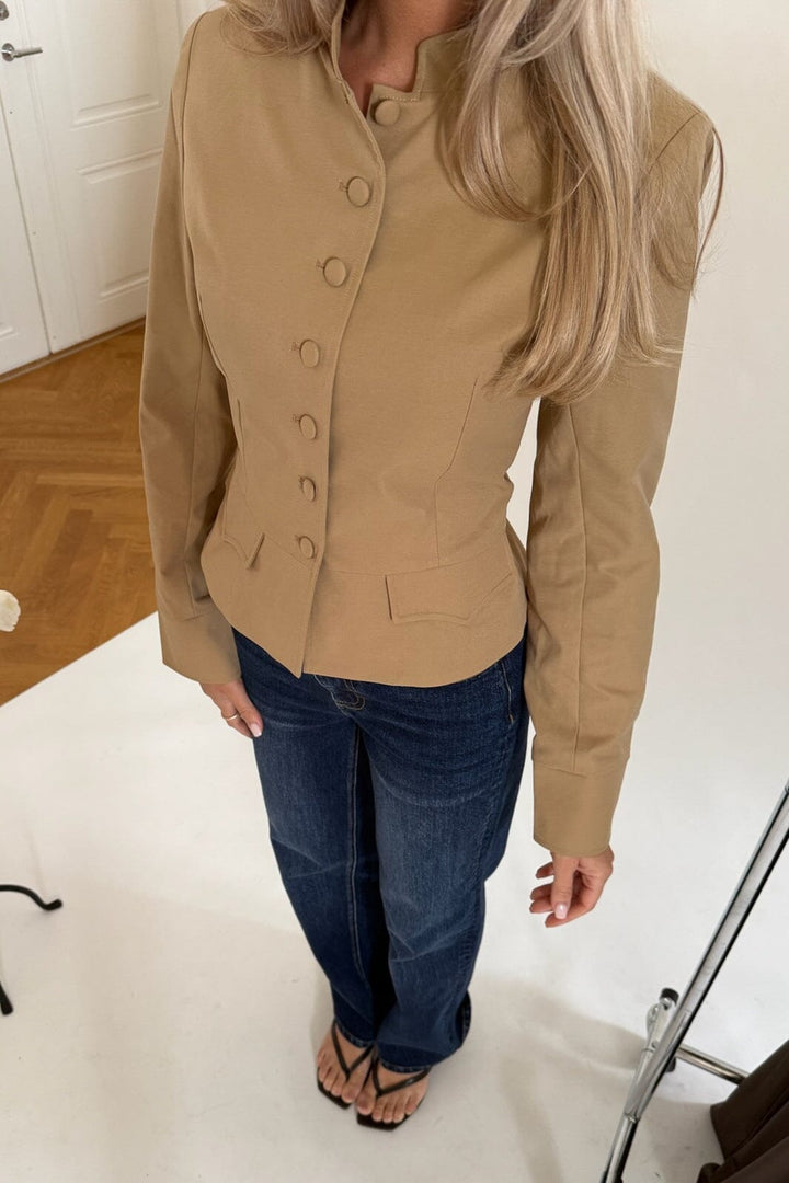 BYIC - Cilleic Blazer Shirt A25350 - Camel