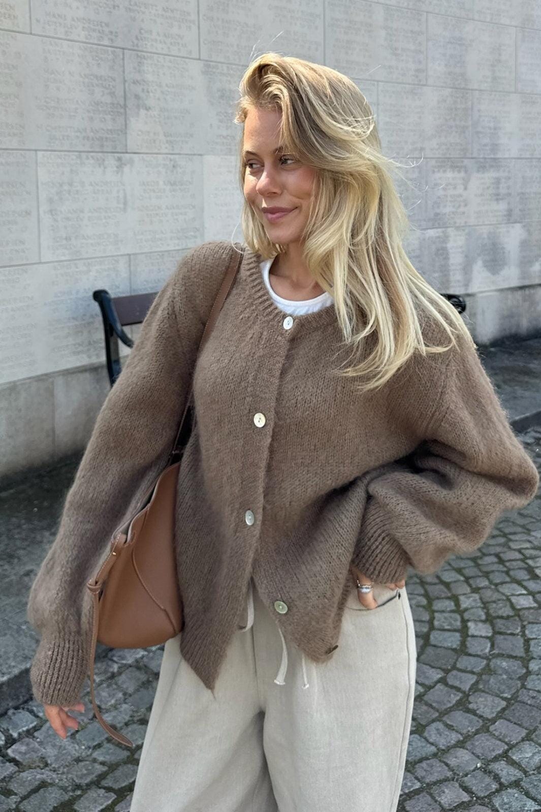 Byic BYIC - Idaic Cardigan - camel Camel | Mohair