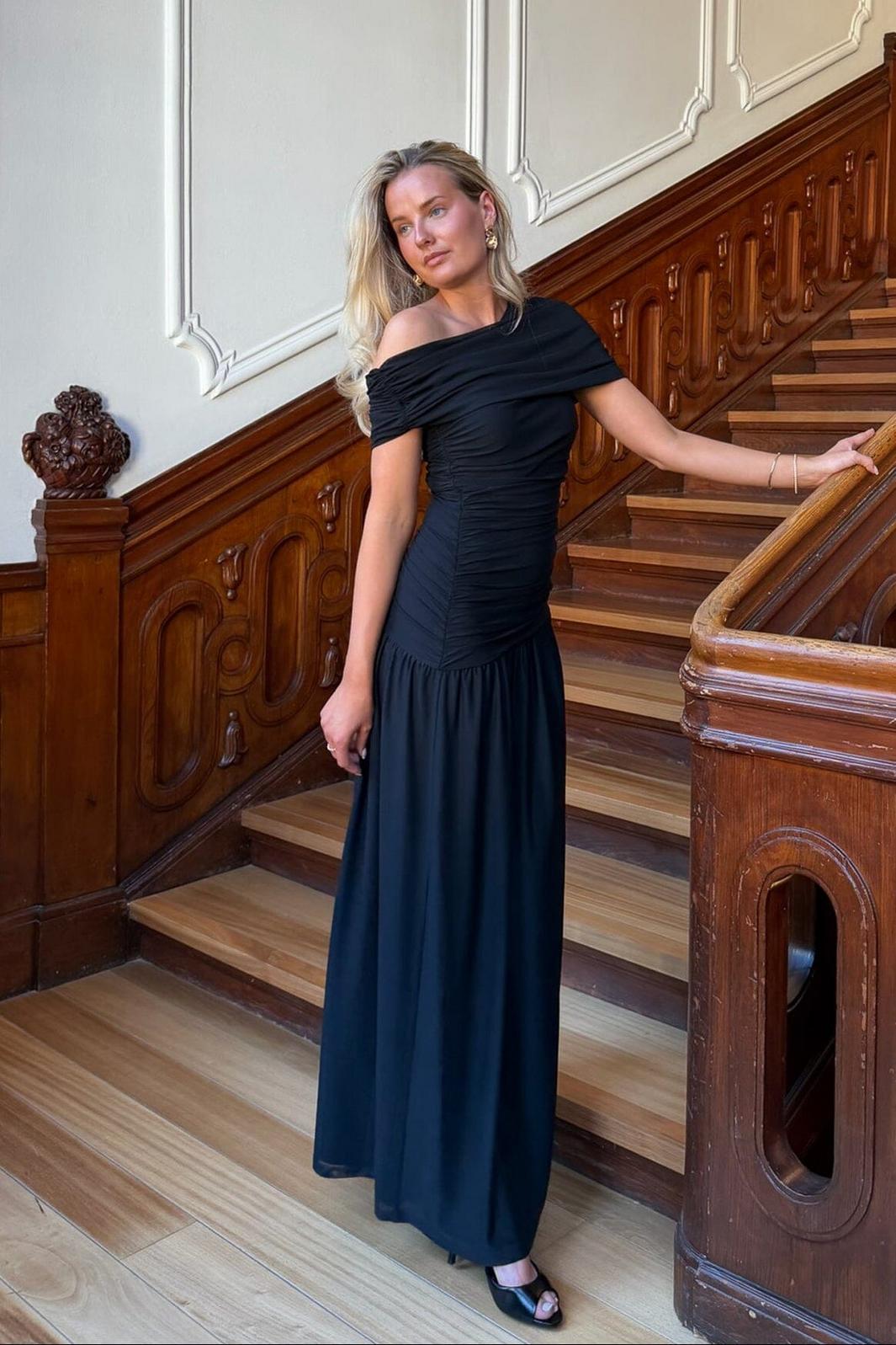 BYIC - Juneic Mesh Dress A25379 - Black Kjoler 