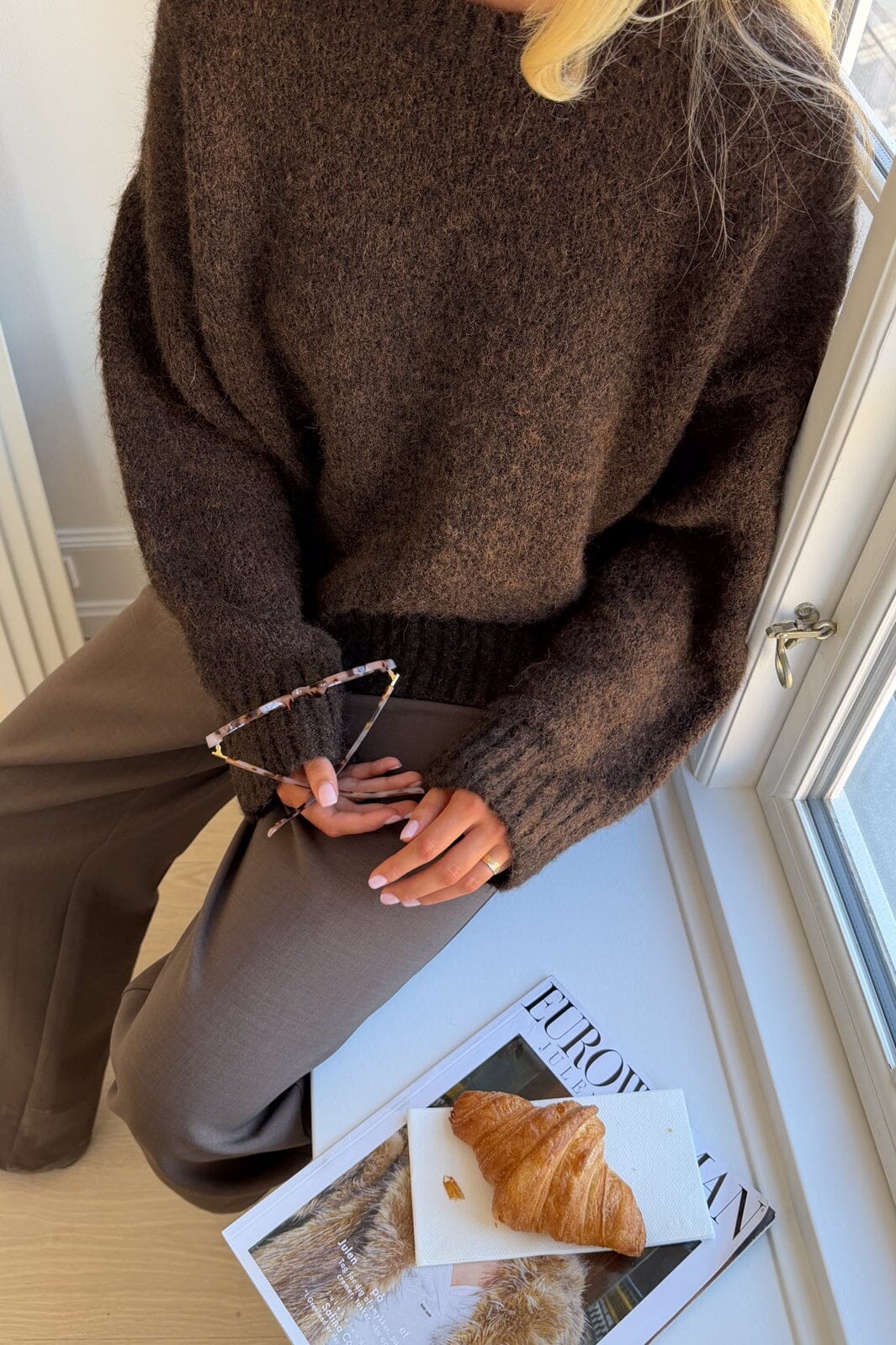 BYIC - Maisyic Pullover 2026-121 - Dark Brown