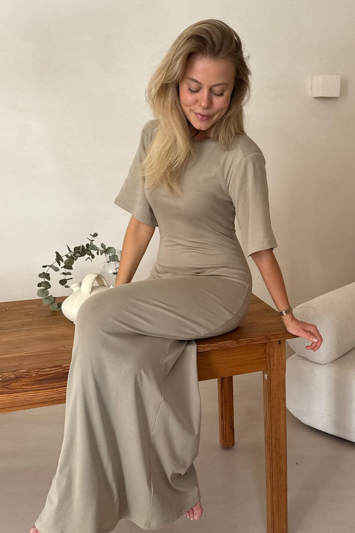 BYIC - Selmaic Tshirt Dress A23943 - Khaki