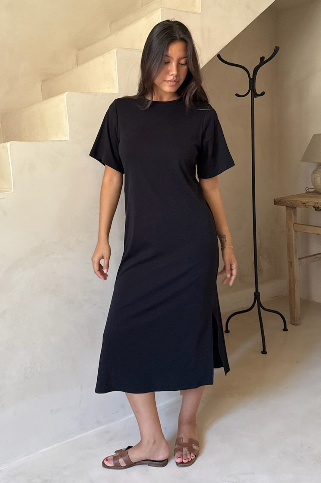 BYIC - Theaic Tshirt Dress A23942 - Black