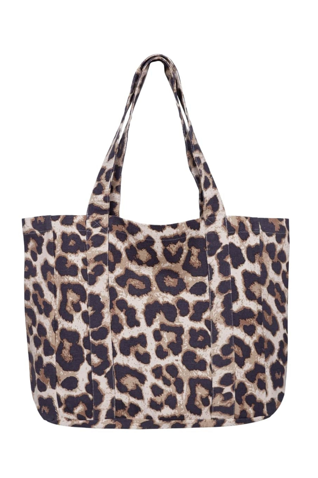 Black Colour - Bcnella Canvas Bag 9357 - Leopard