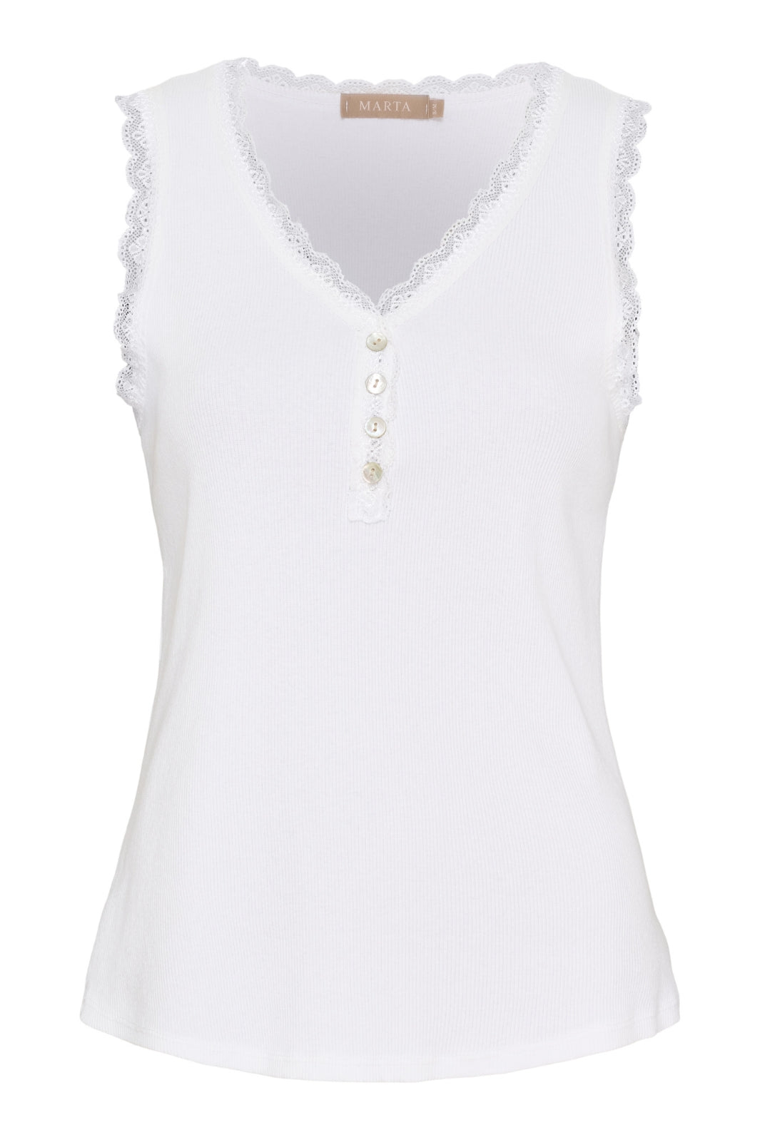 Marta Du Chateau - Mdcgaia Top 22528 - White