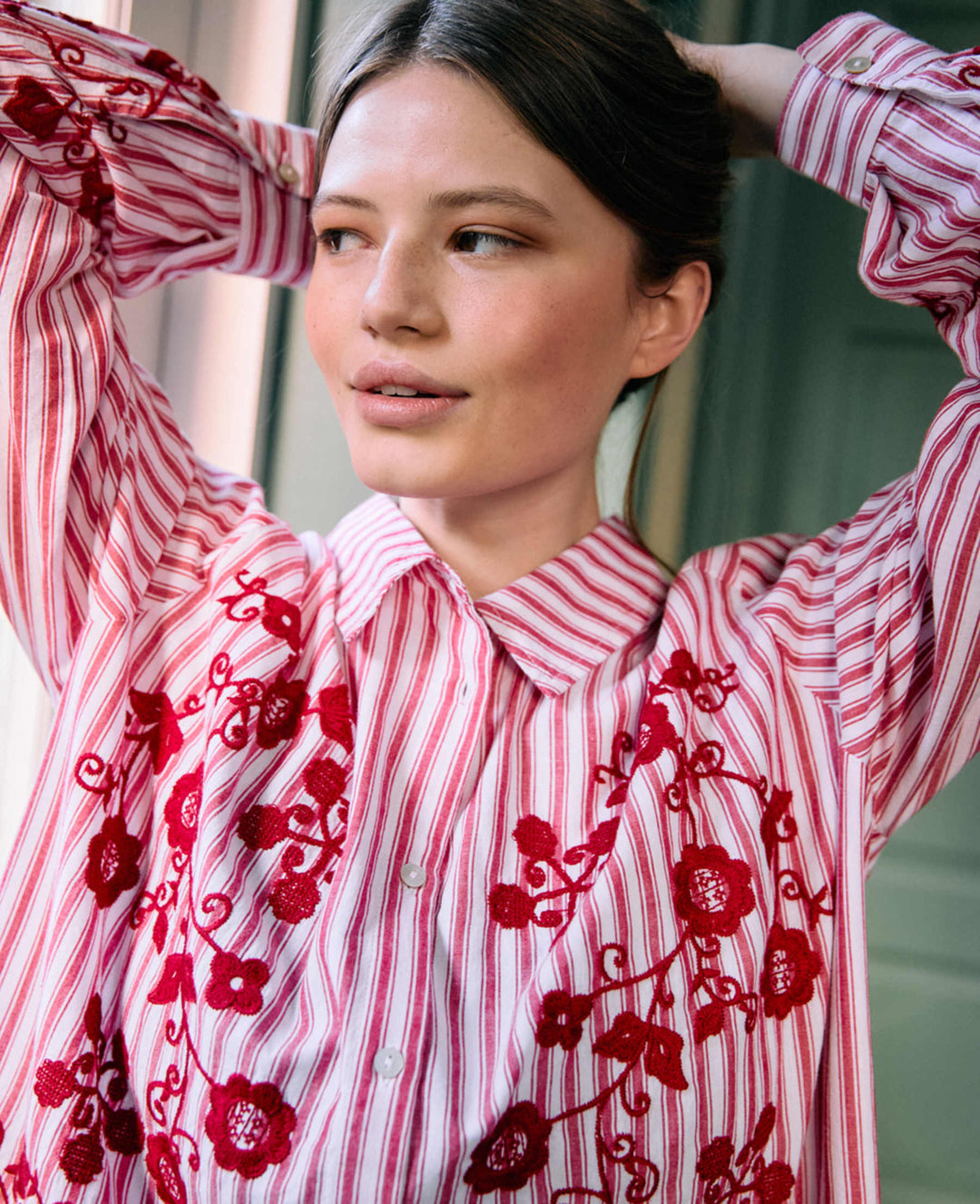 Sissel Edelbo - Cora Shirt Se 2008 - Red Flower