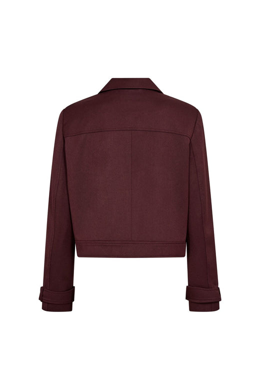 Co´Couture - 30325 Terrycc Jacket 500364 - 30005 - Wine Red