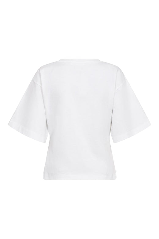 Co´Couture - 43013 Zengacc Tee O-Neck 500108 - 10011 - White - Blue