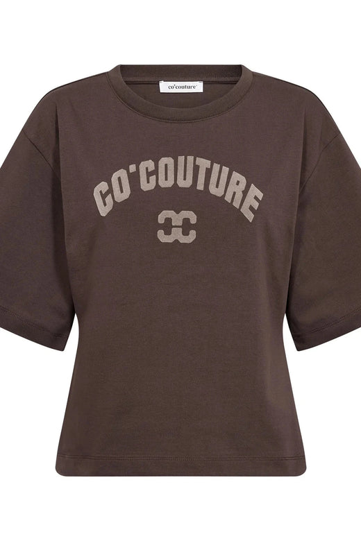 Co´Couture - 43013 Zengacc Tee O-Neck 500108 - 10012 - White - Flame T-shirts 