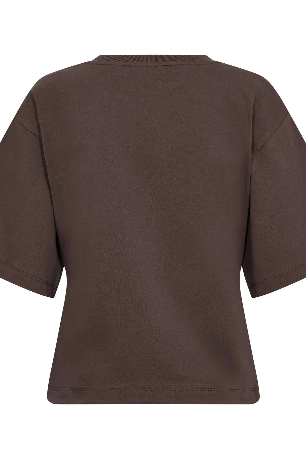 Co´Couture - 43013 Zengacc Tee O-Neck 500108 - 10012 - White - Flame T-shirts 