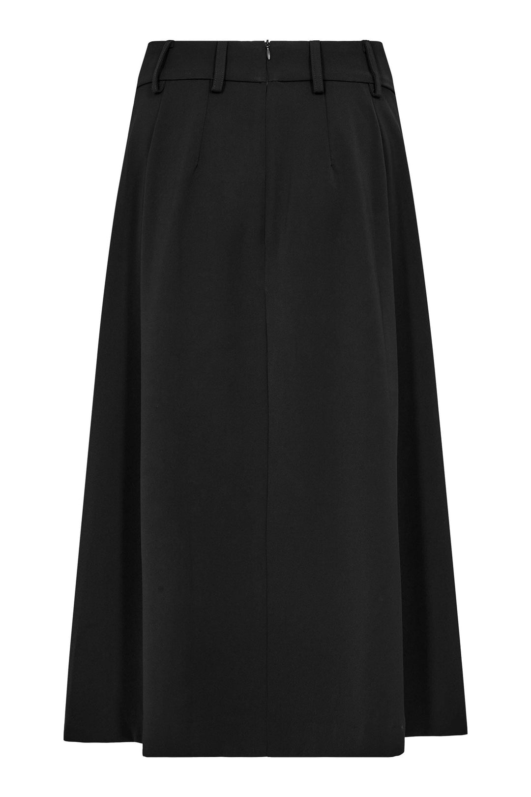 Co´Couture - 44040 Anyacc Midi Pleat Skirt 503820 - 00000 - Black Nederdele 