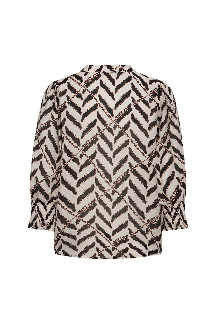 Co´Couture - 45158 Memphiscc Ss V-Blouse 503953 - 00009 - Off White