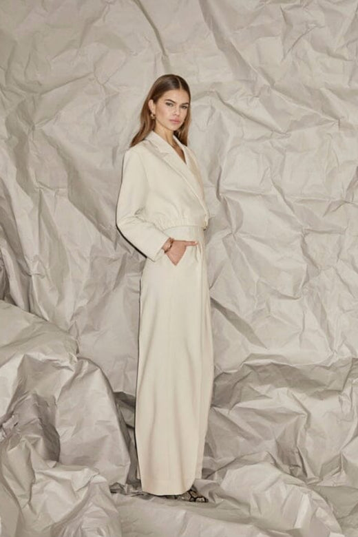 Co´Couture - Acilecc Crop Blazer 40065 - 199 - Bone