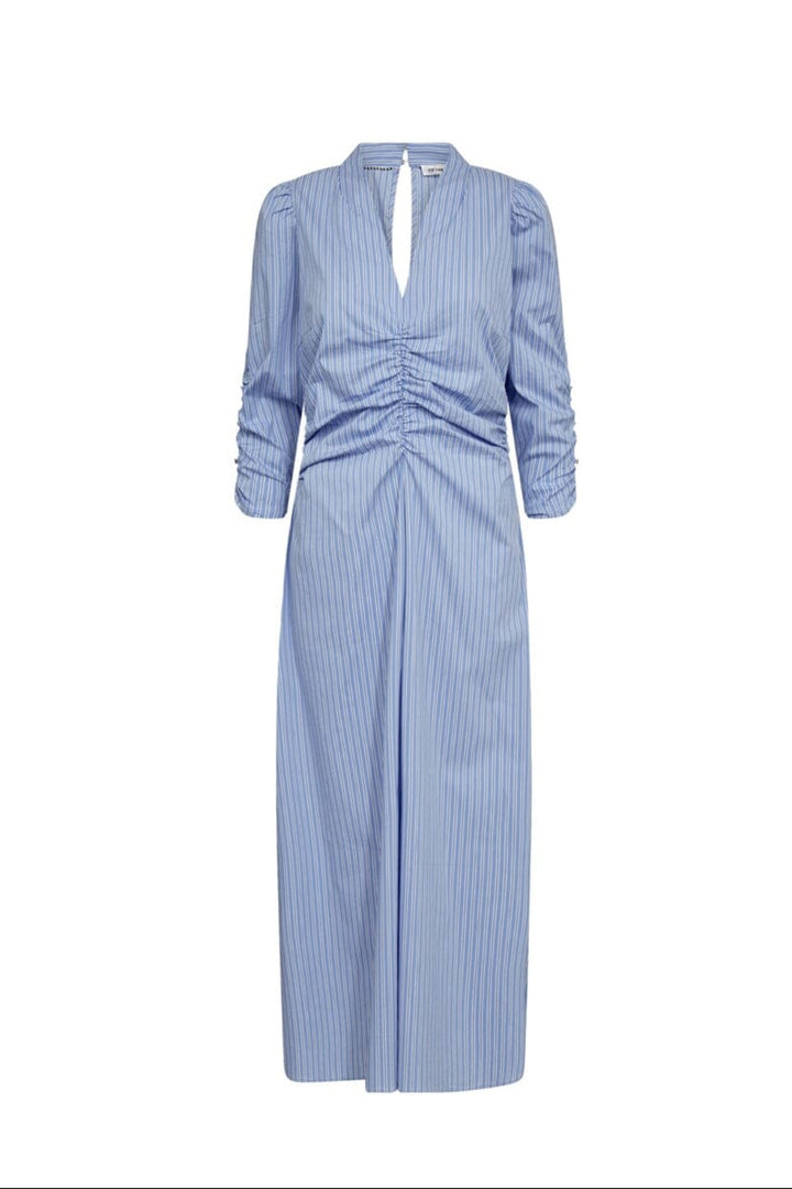 Co´Couture - Agliacc Stripe Dress 46046 - 23 - Pale Blue