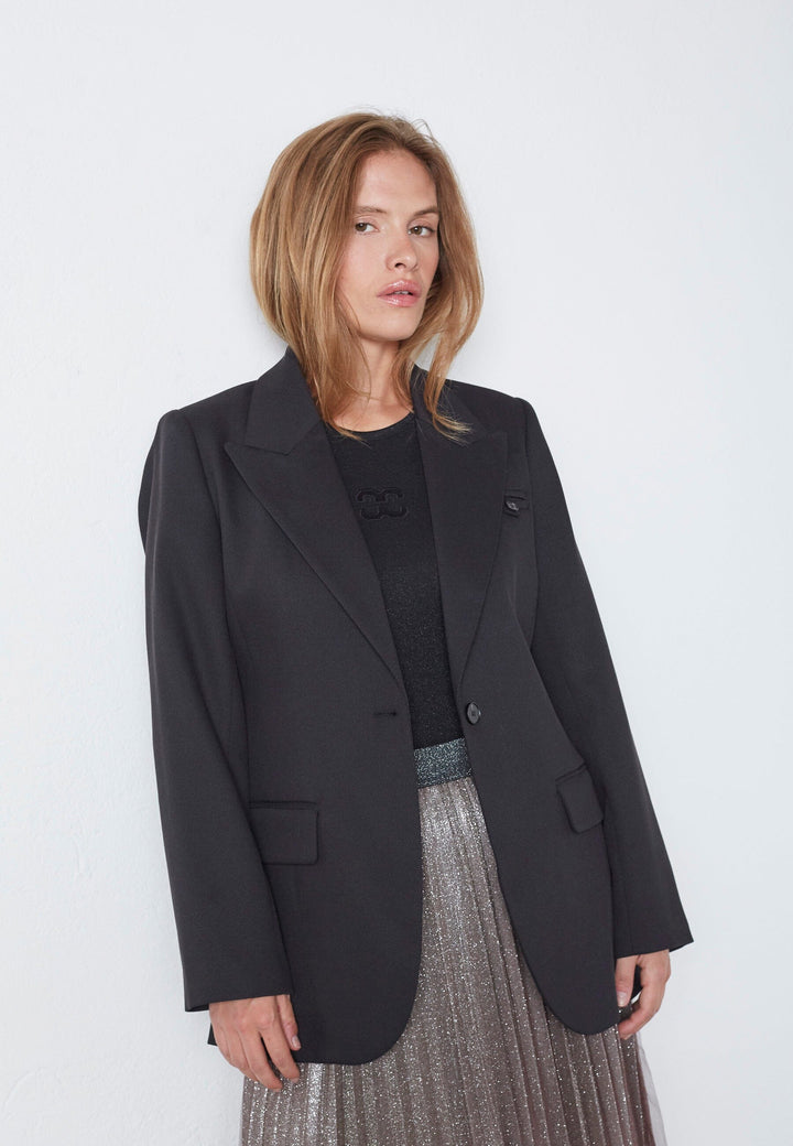 Co´Couture - Almiracc Fitted Blazer 30365 - 96 - Black Blazere 