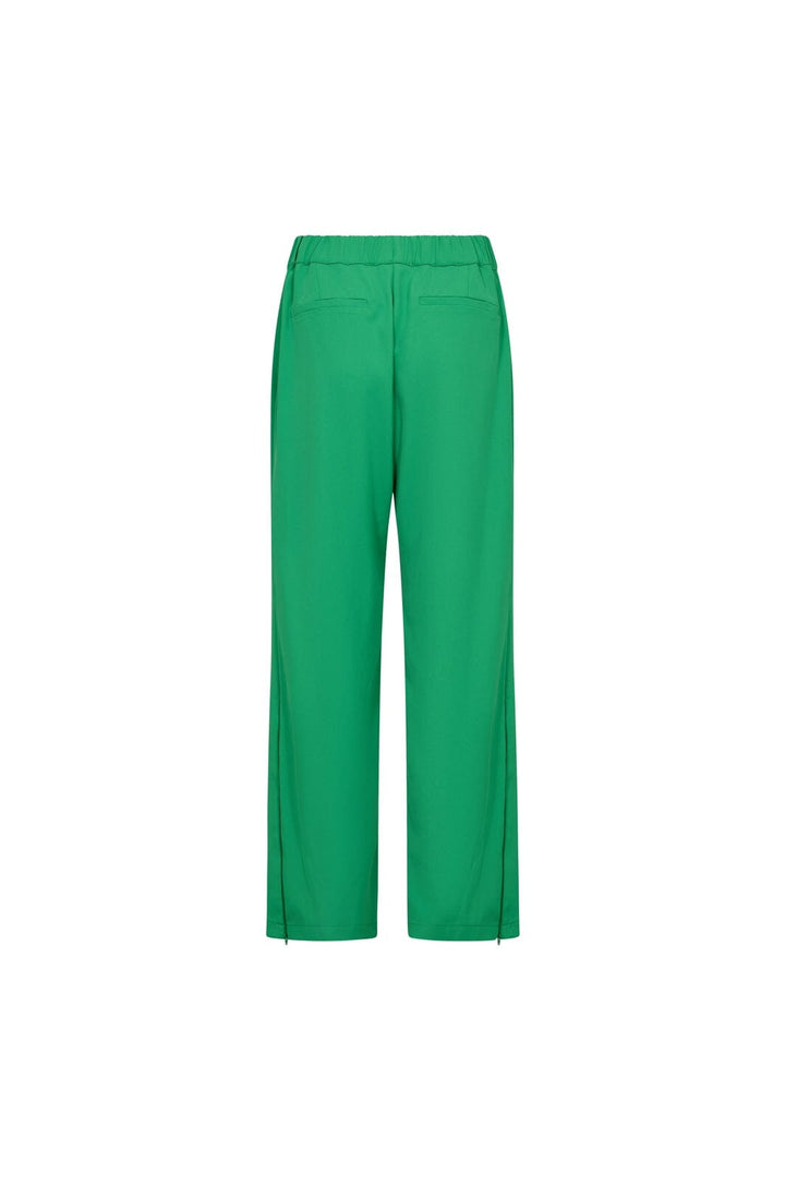 Co´Couture - Aminacc Zip Panel Pant 41129 - 34 - Green