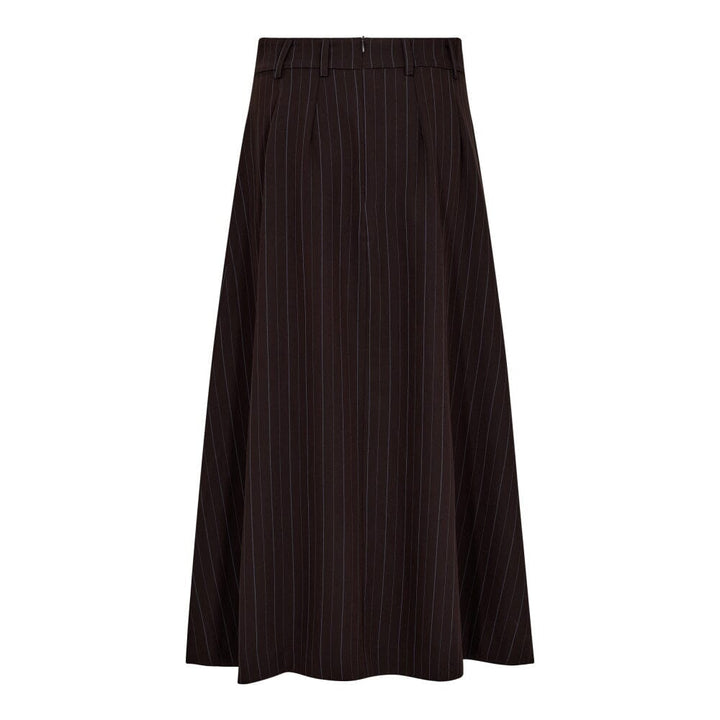 Co´Couture - Anyacc Trinny Pleat Skirt 44001 - 145 - Dark Brown Nederdele 