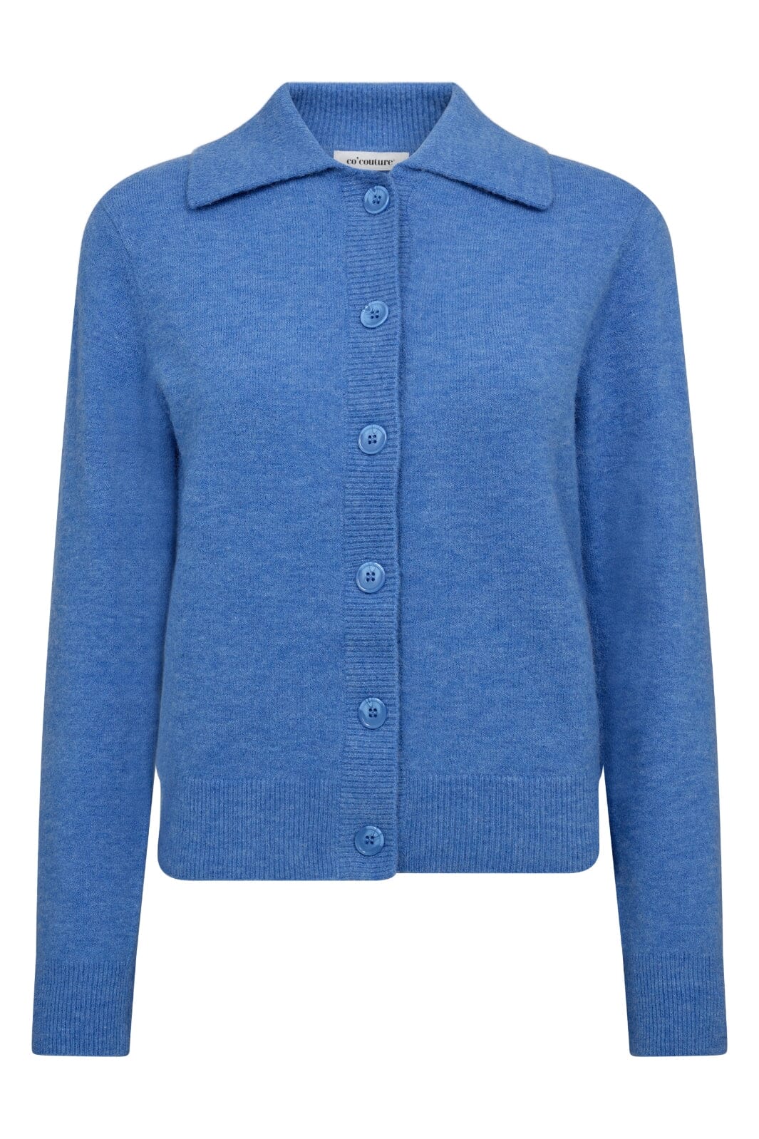 Co´Couture - Benalcc Collar Cardigan 32237 - 17 - Blue Cardigans 