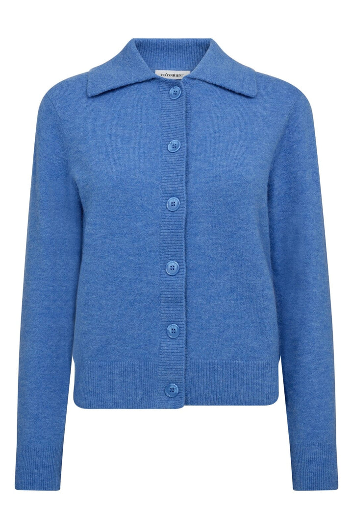 Co´Couture - Benalcc Collar Cardigan 32237 - 17 - Blue Cardigans 