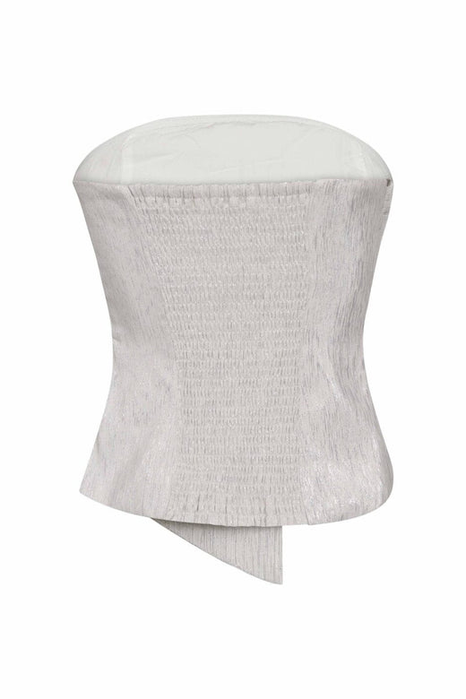 Co´Couture - Biacc Knot Tube Top 45191 - 930 - Silver