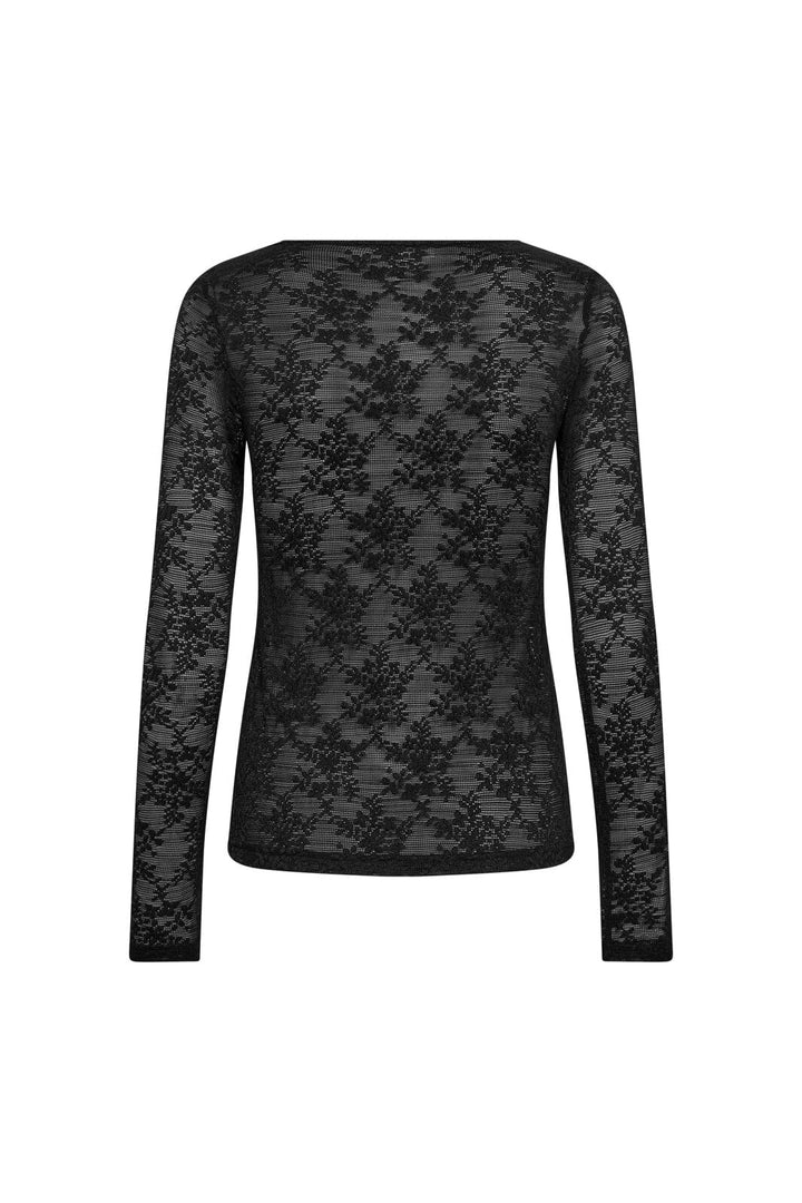 Co´Couture - Birtacc O-Neck Blouse 500589 - 65001 - Black
