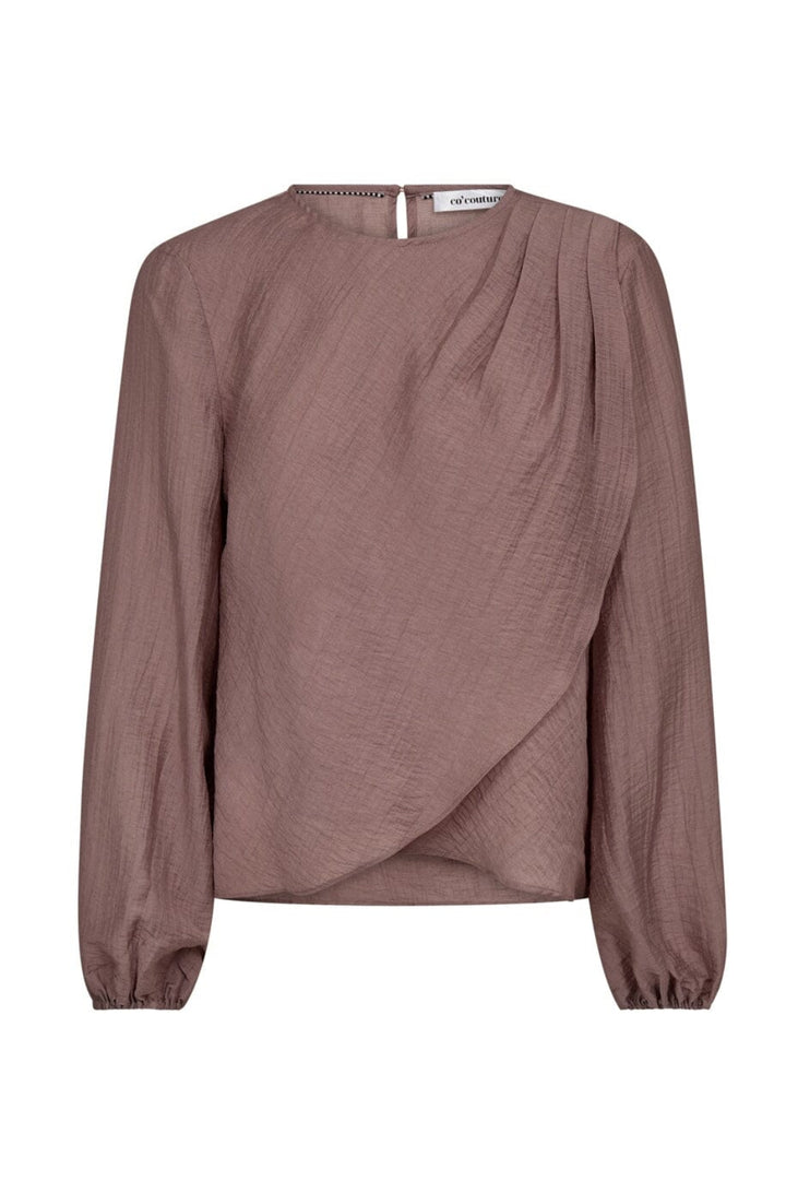 Co´Couture - Connycc Drape Blouse 45004 - 103 - Old Rose