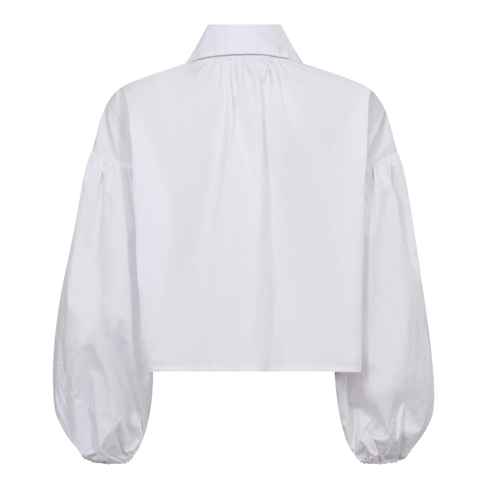 Co´couture - Cottoncc Crisp Crystal Shirt 35566 - 4000 White Skjorter 