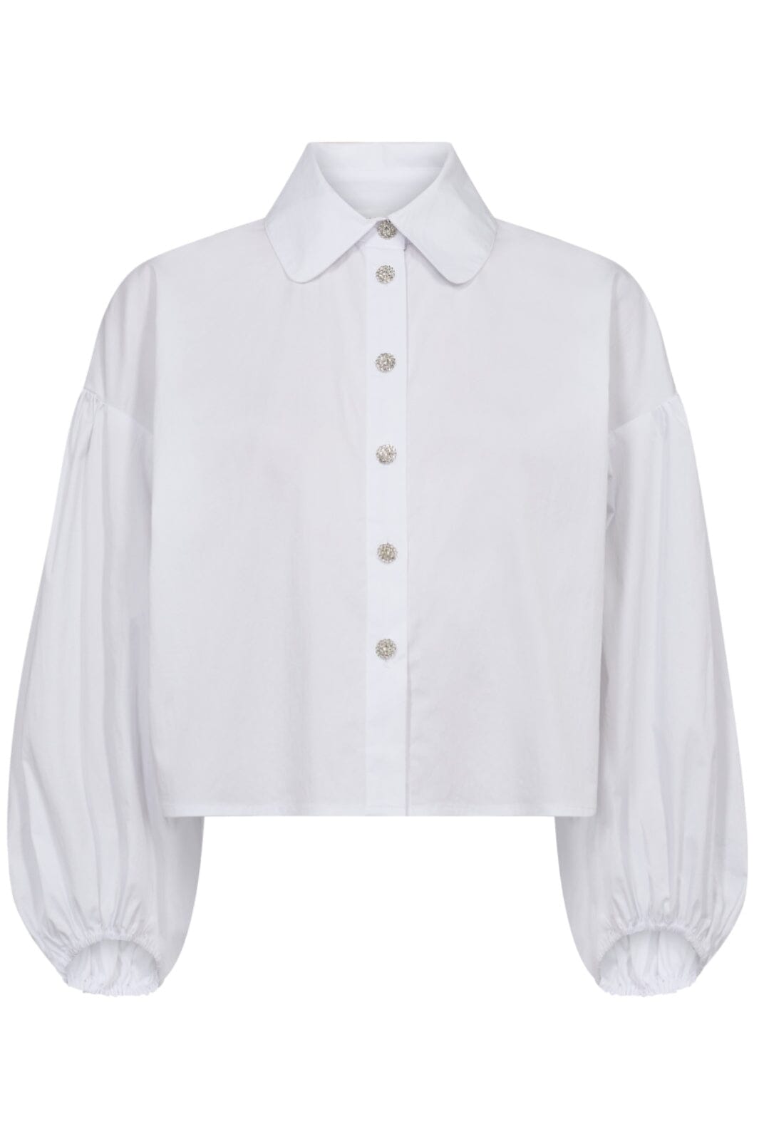 Co´couture - Cottoncc Crisp Crystal Shirt 35566 - 4000 White Skjorter 