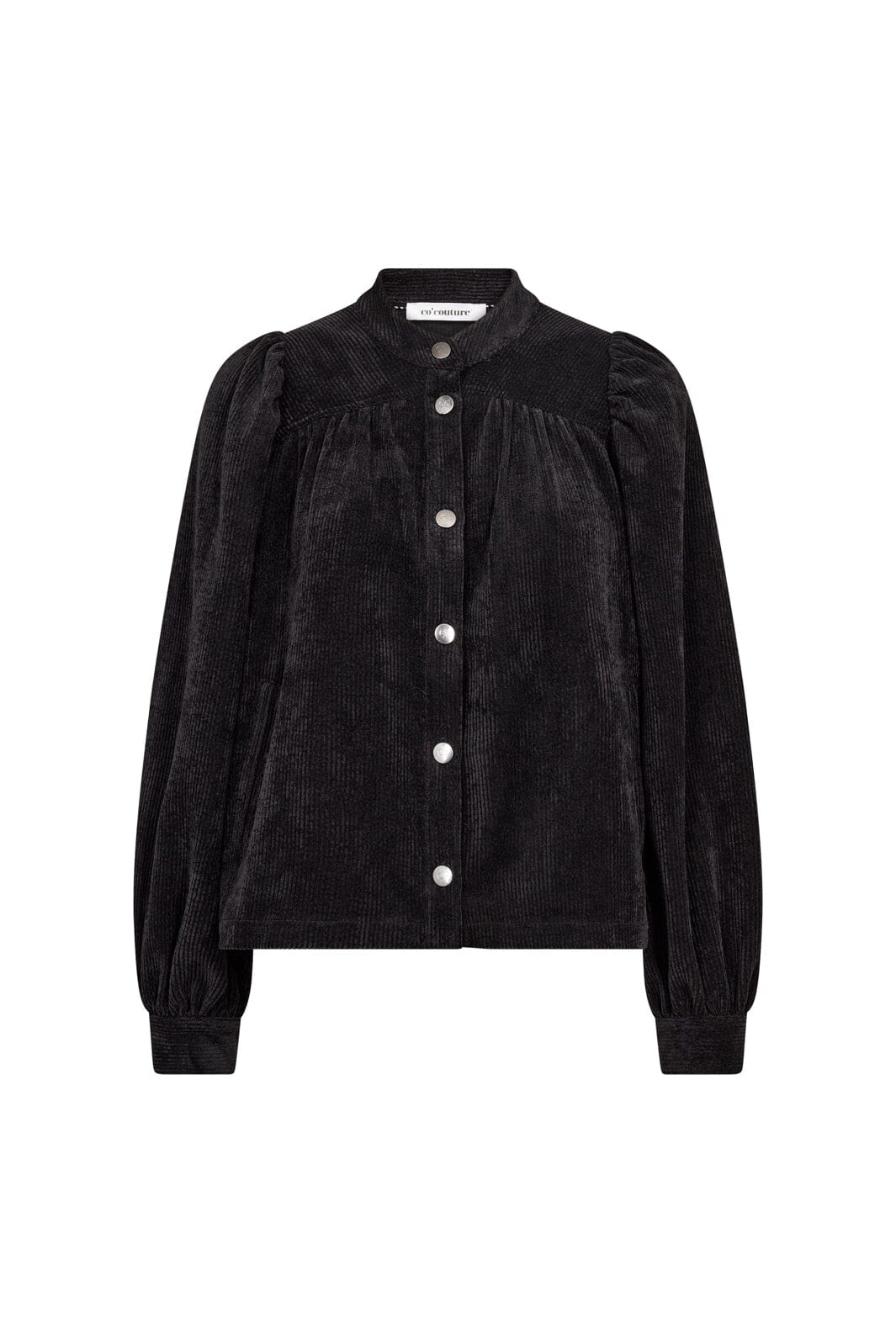 Co´Couture - Daisycc Cord Shirt 500586 - 65001 - Black
