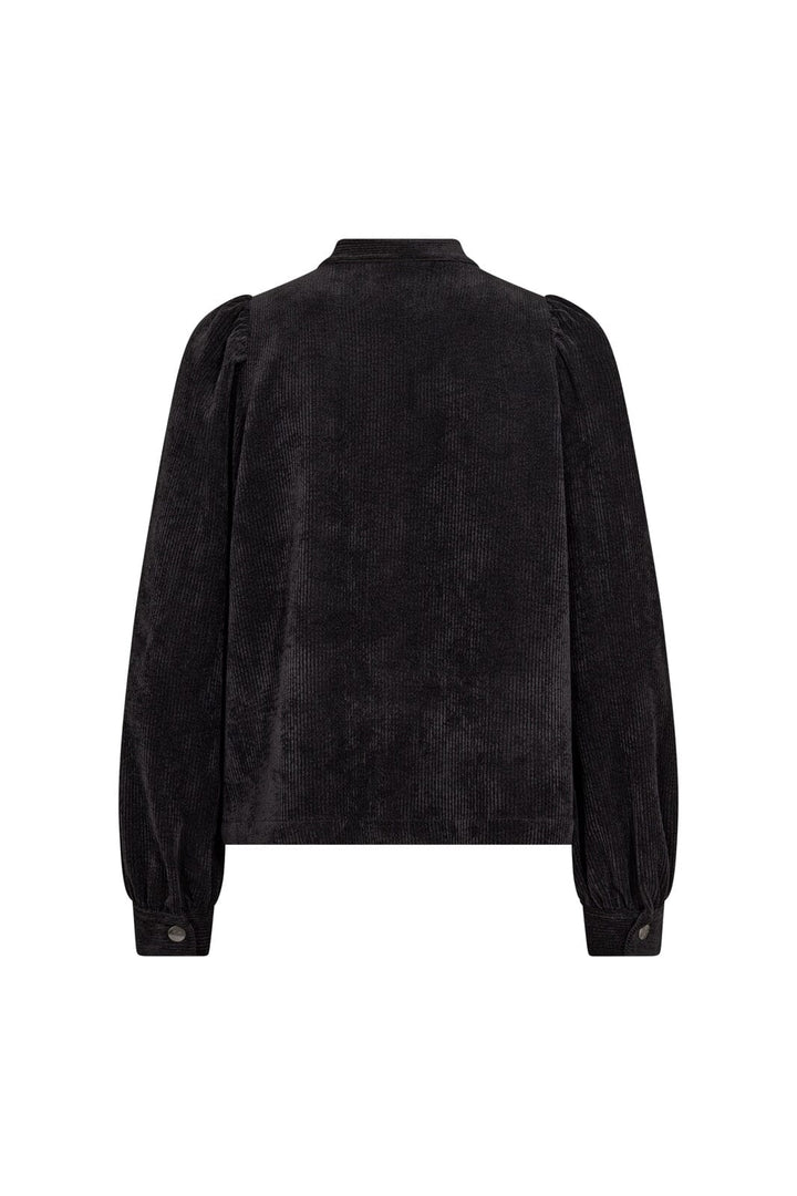 Co´Couture - Daisycc Cord Shirt 500586 - 65001 - Black