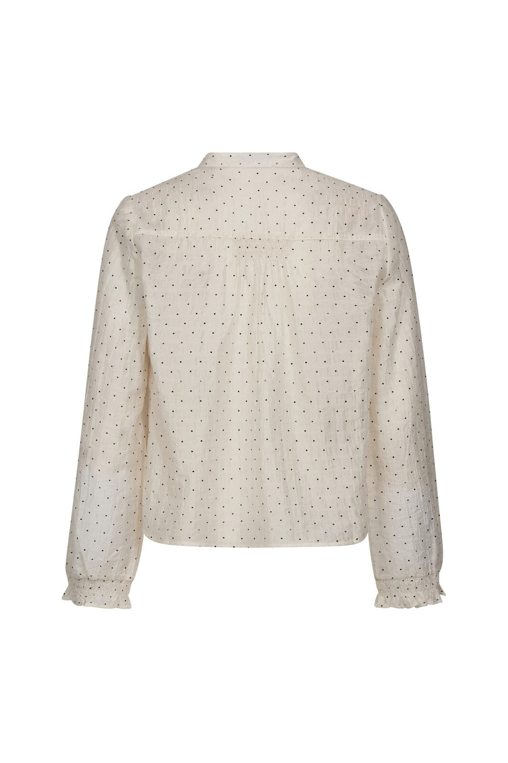 Co´Couture - Dallycc Dot V-Shirt 45007 - 11 - Off White