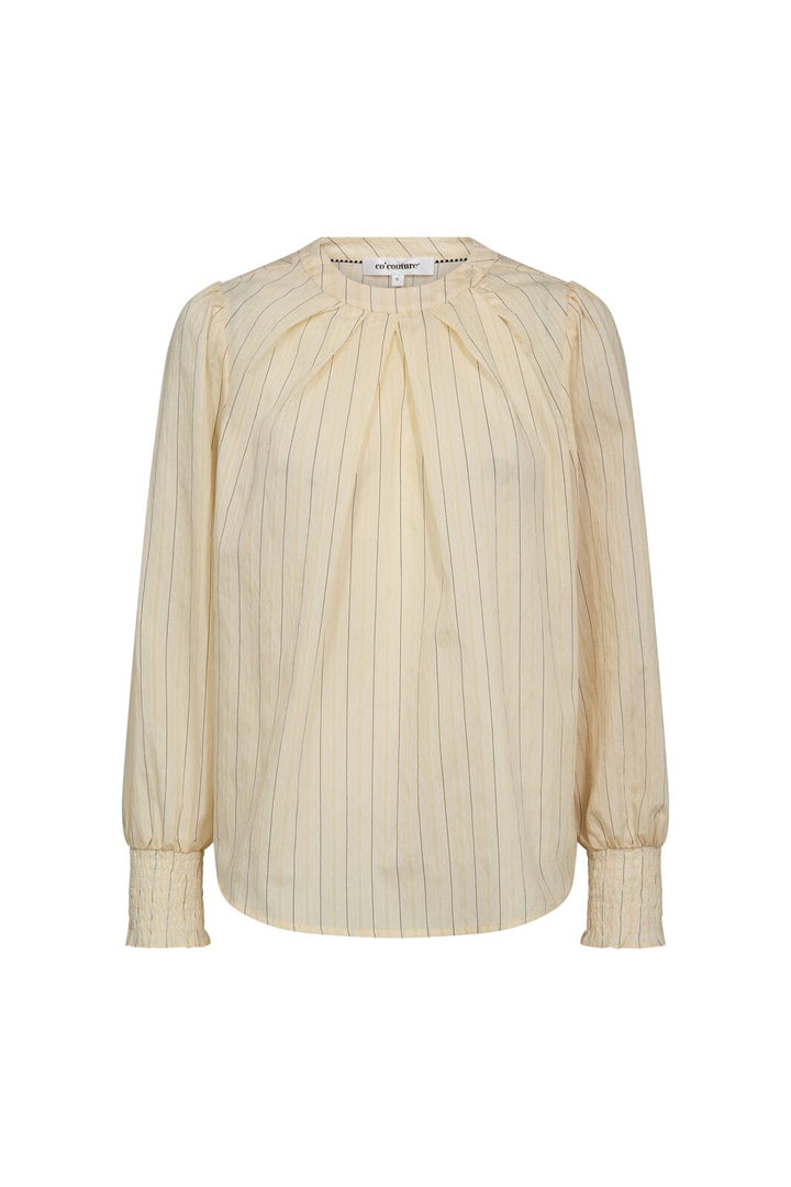 Co´Couture - Daracc Blouse 45039 - 171 - Paleyellow