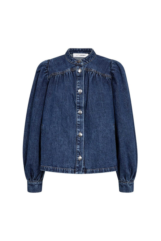 Co´Couture - Denicecc Ls Denim Shirt 500275 - 45003 - Used Denim
