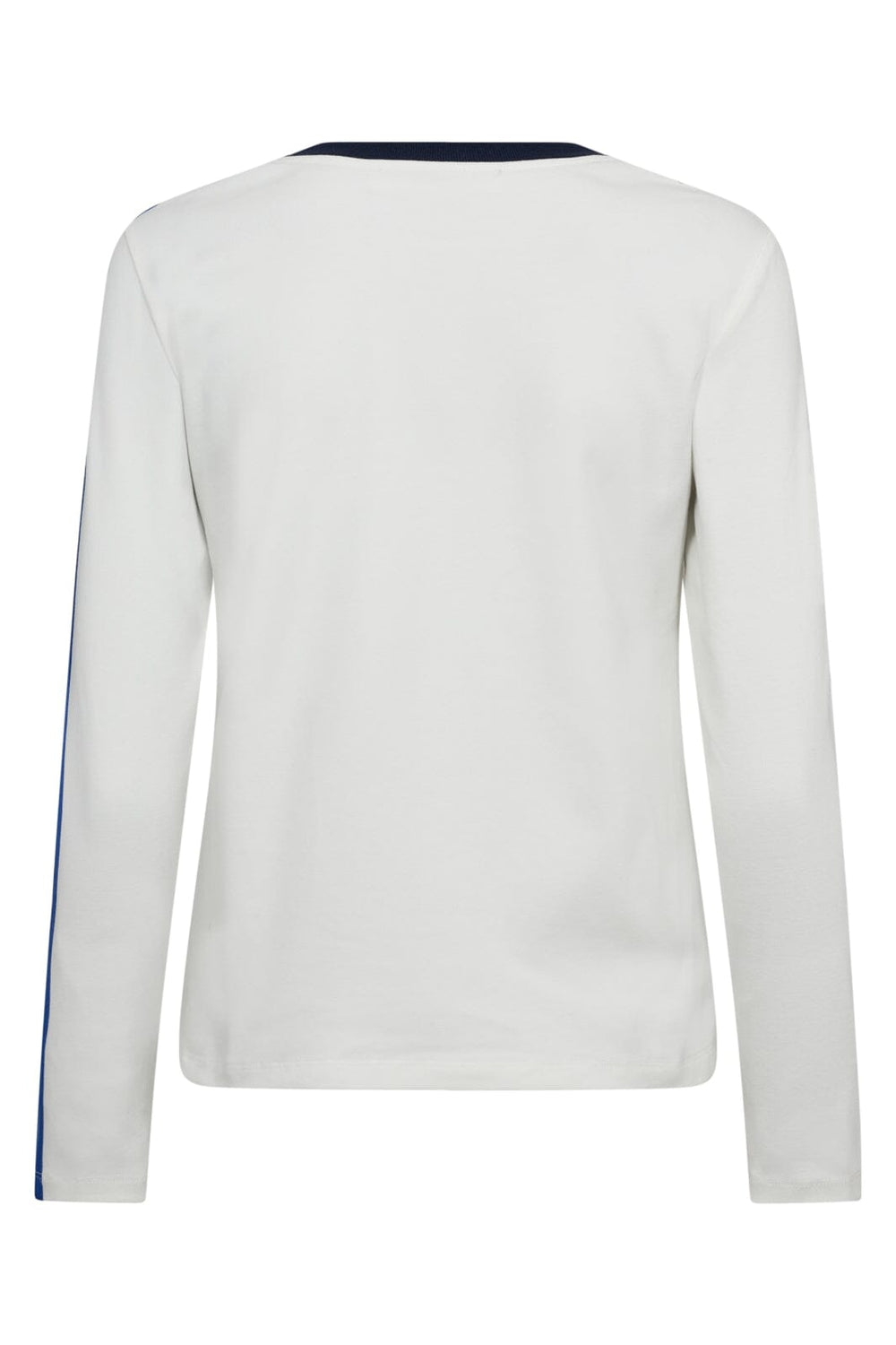 Co´Couture - Edgecc Sport Ls Tee 33191 - 1117 - Off-White Blue T-shirts 