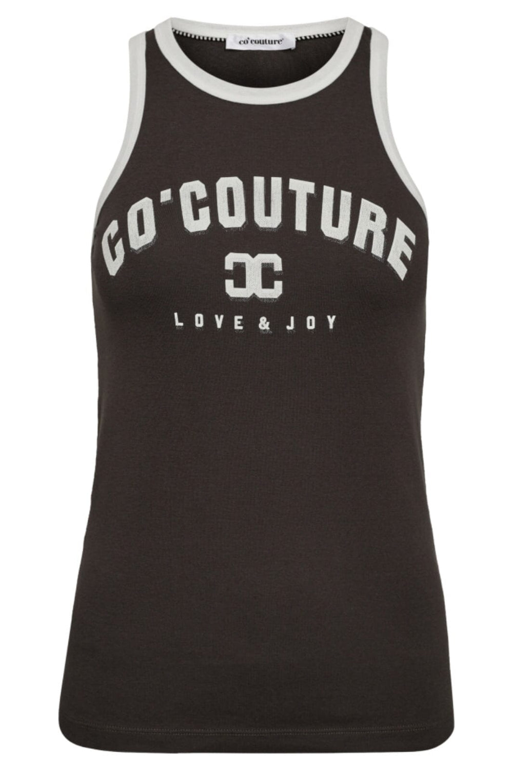 Co´couture - Edgecc Tank Top 33081 - 156 Antracit T-shirts 