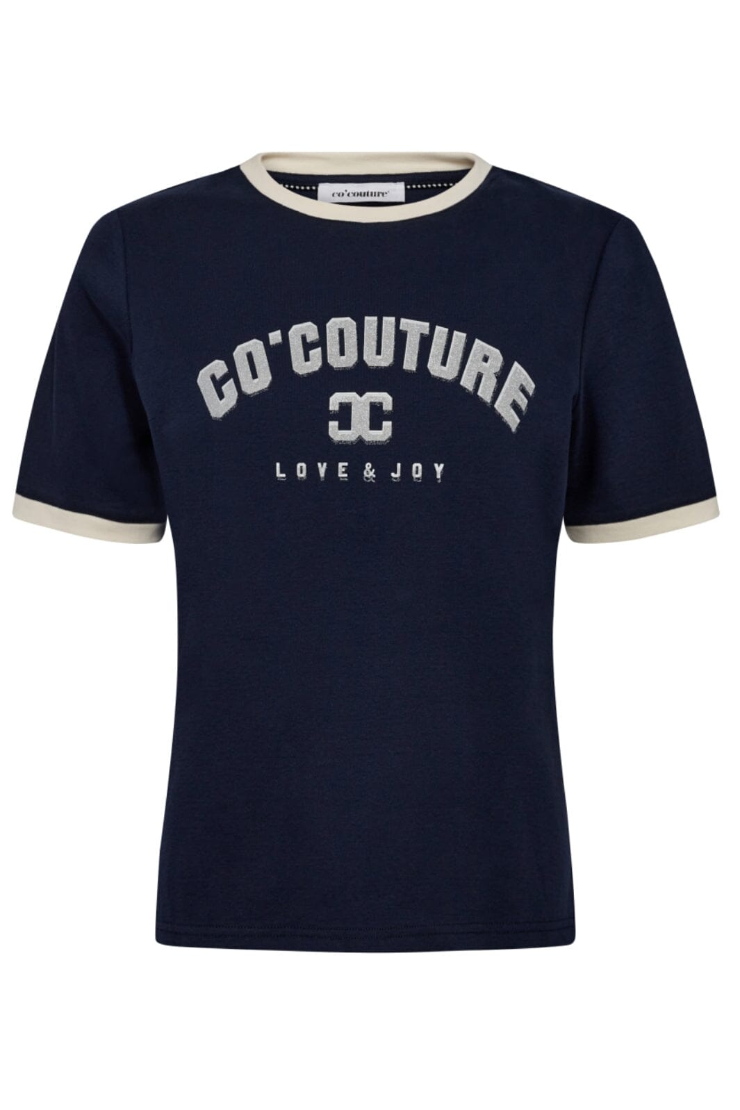 Co´couture - Edgecc Tee 33014 - 120 Navy T-shirts 