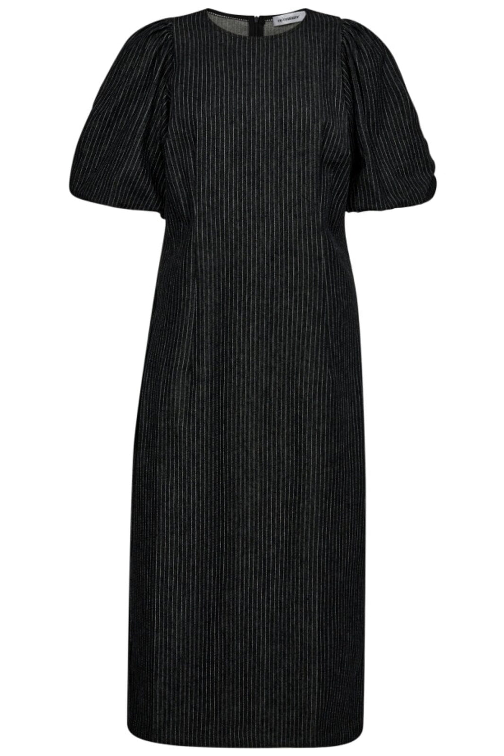 Co´couture - Enidcc Denim Pin Puff Dress 36285 - 96 Black Kjoler 