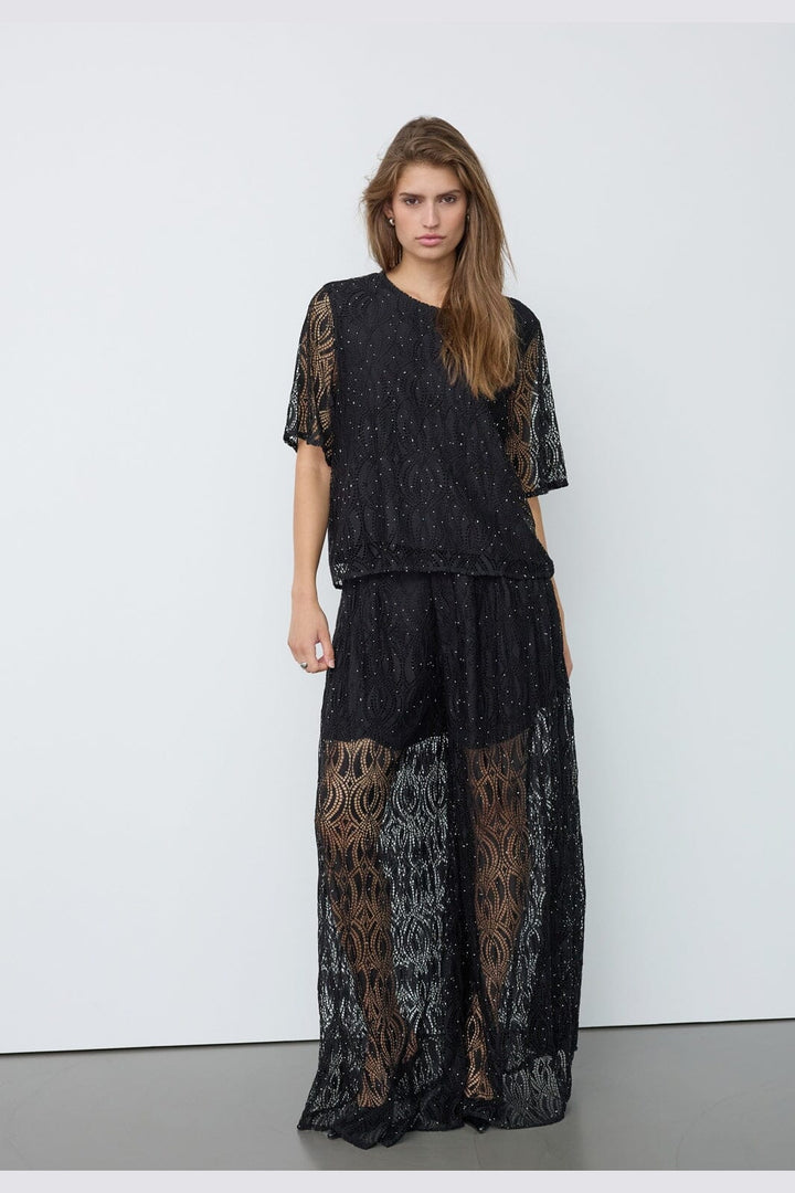 Co´Couture - Ericacc Stone Skirt Pant 500448 - 65001 - Black
