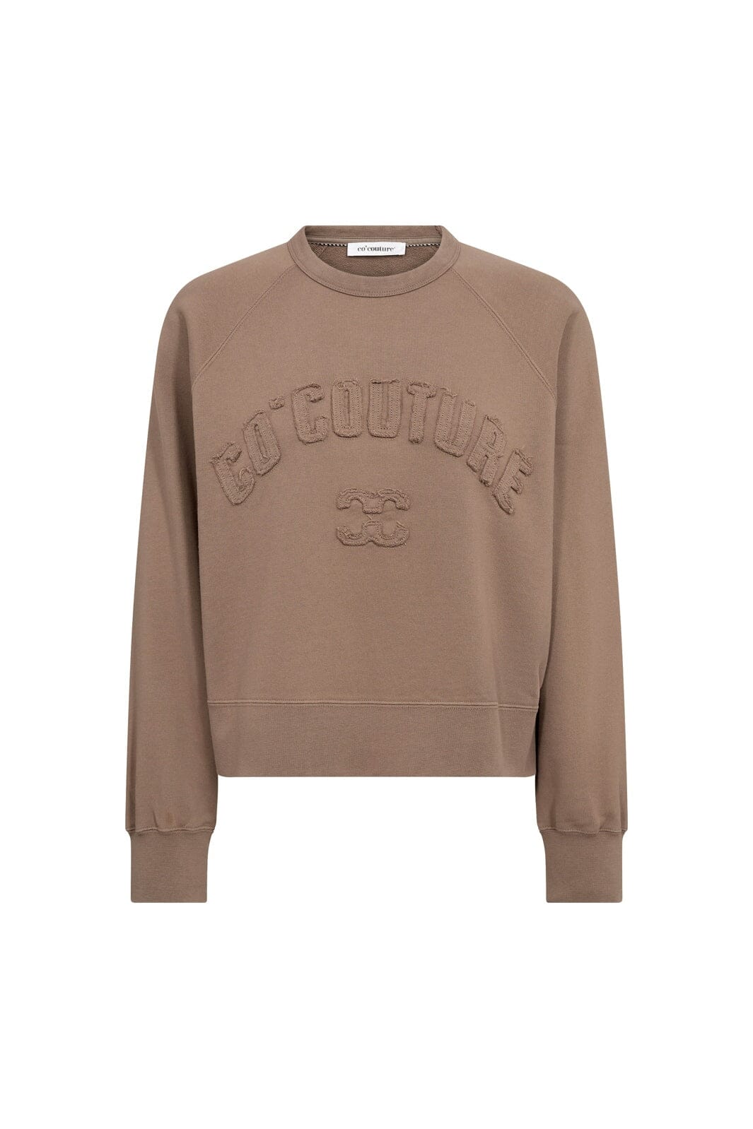 Co´Couture - Eriscc  Patch Sweat 500413 - 20009 - Walnut