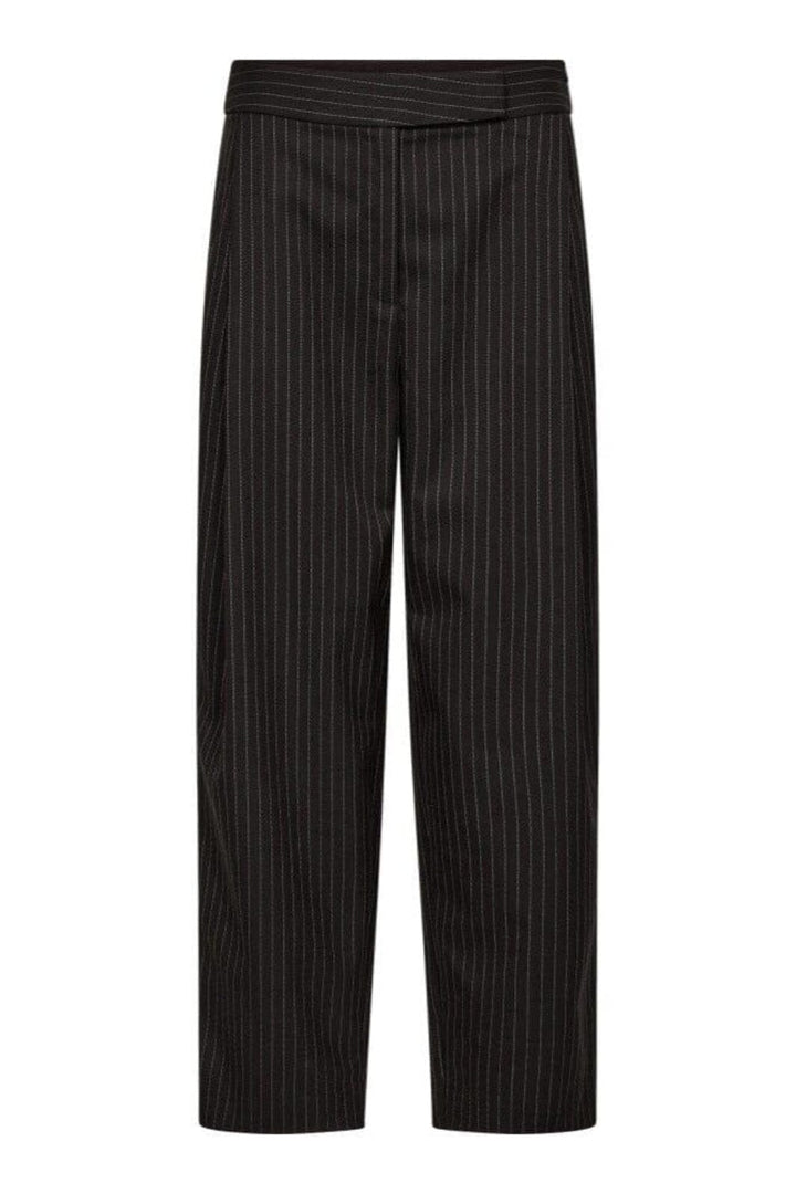 Co´Couture - Fiacc Pin Carrot Pant 31660 - 145 - Dark Brown Bukser 