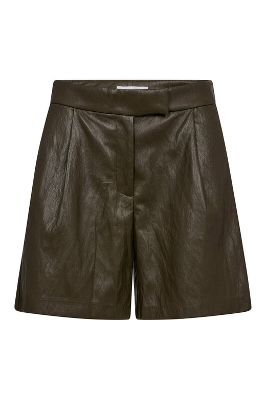 Co´Couture - Gittcc Pleat Shorts 41070 - 7555 - Army
