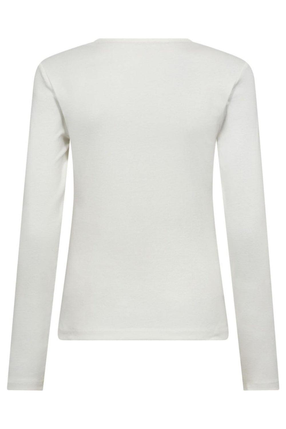 Co´Couture - Grannycc Embroidery Ls Tee 33180 - 4000 - White