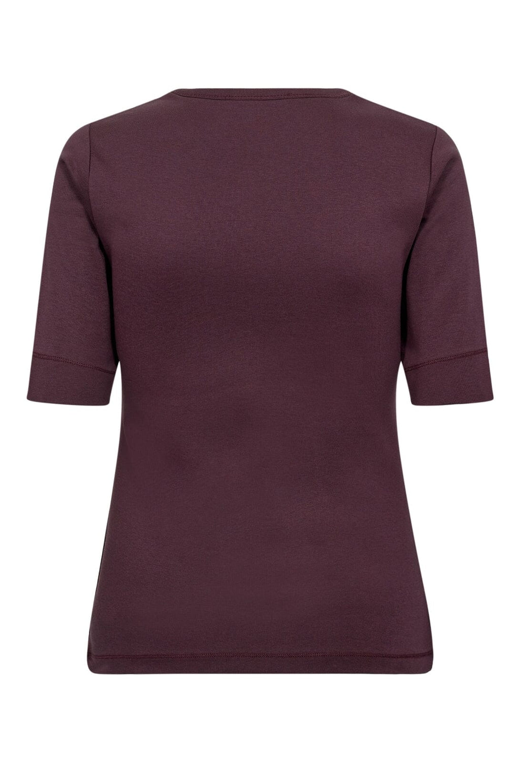 Co´Couture - Grannycc Embroidery Ss Tee 33166 - 87 - Winered
