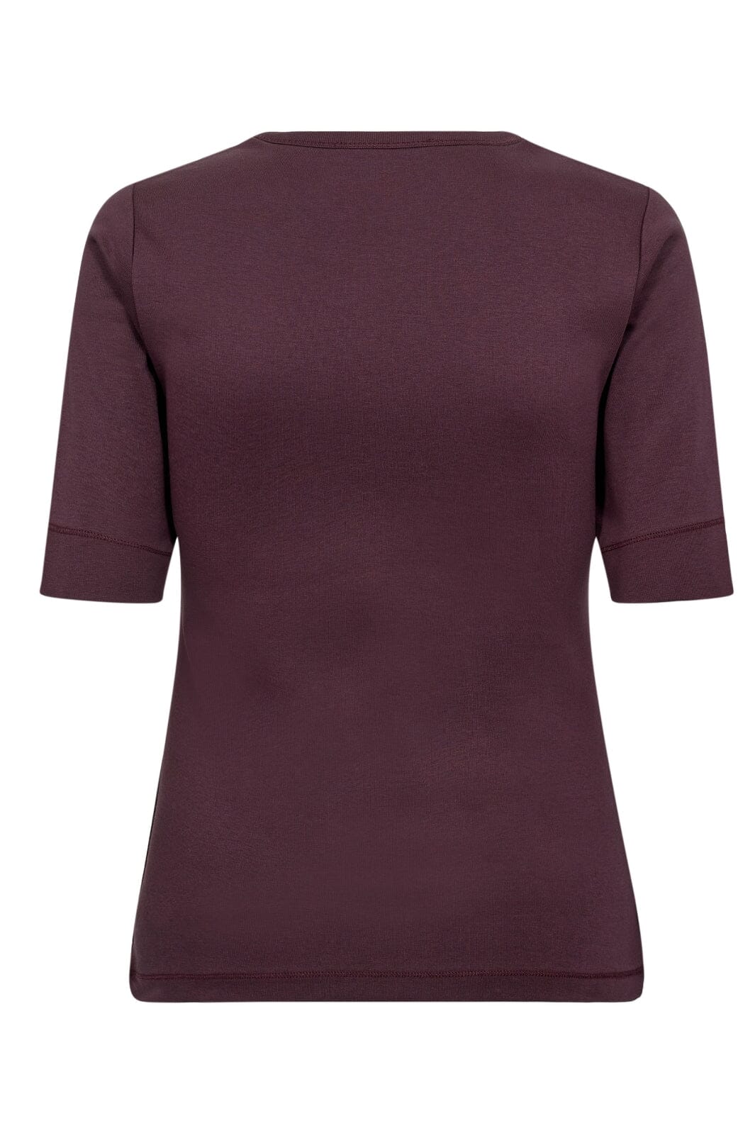 Co´Couture - Grannycc Embroidery Ss Tee 33166 - 87 - Winered