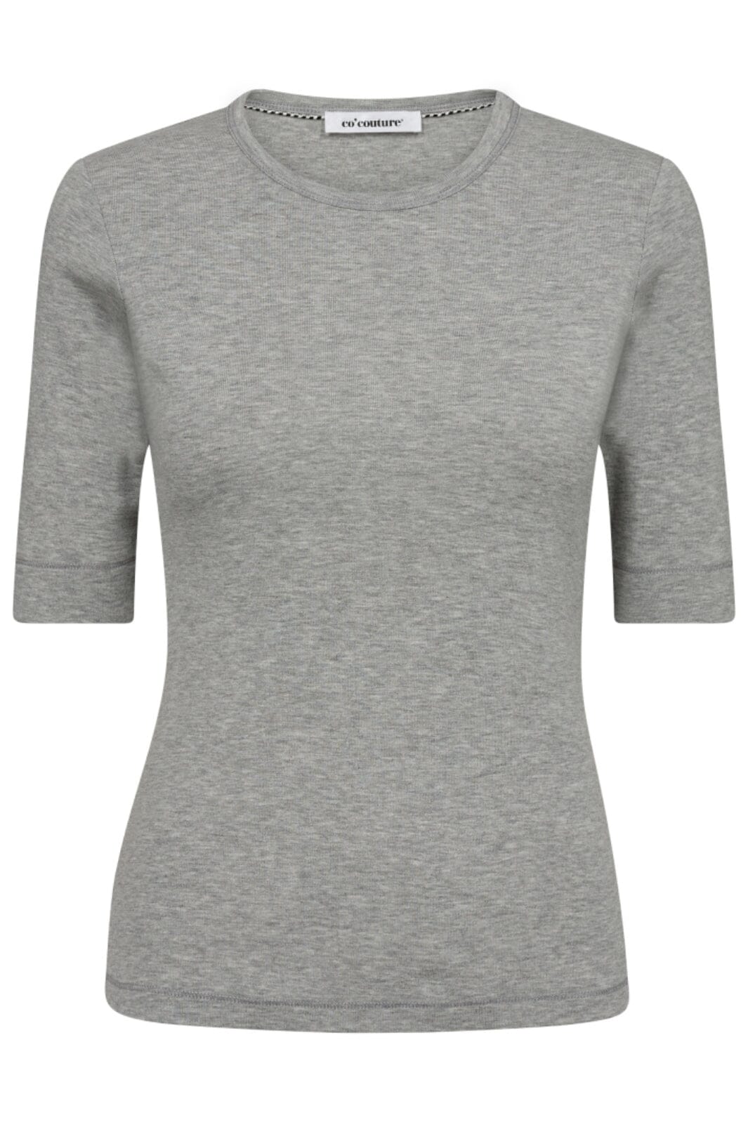 Co´couture - Grannycc Ss Tee 33016 - 57 Grey Melange T-shirts 