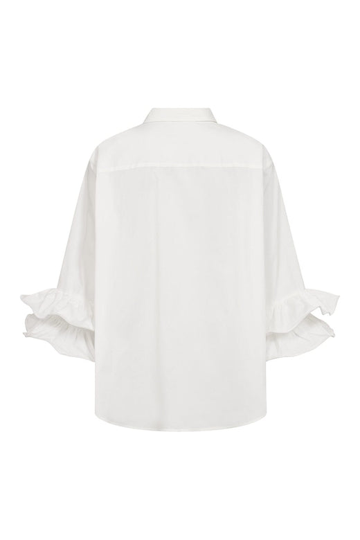 Co´Couture - Halencc Flare Shirt 500609 - 10001 - White